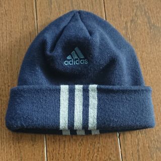 アディダス(adidas)のadidas　ニットキャップ　54〜57㌢(帽子)