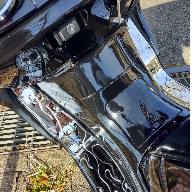 ヤマハ(ヤマハ)のマジェスティー250 　SGD3J  フルカスタム　黒パールオールペン　実働車 自動車/バイクのバイク(車体)の商品写真
