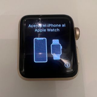 アップルウォッチ(Apple Watch)のApple Watch series2 38mm GPS ゴールドアルミニウム(その他)