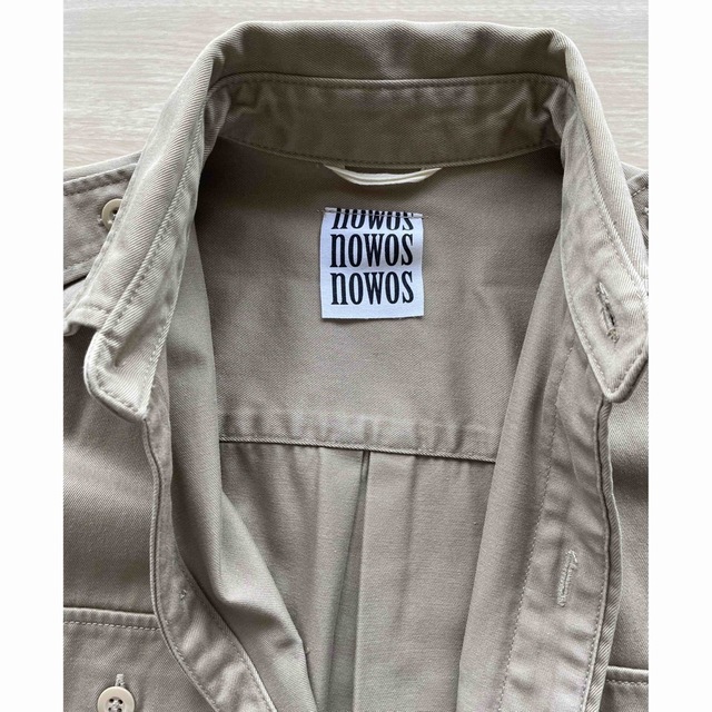 Fabiane Roux(ファビアンルー)のnowos チノシャツジャケット　 レディースのジャケット/アウター(ミリタリージャケット)の商品写真
