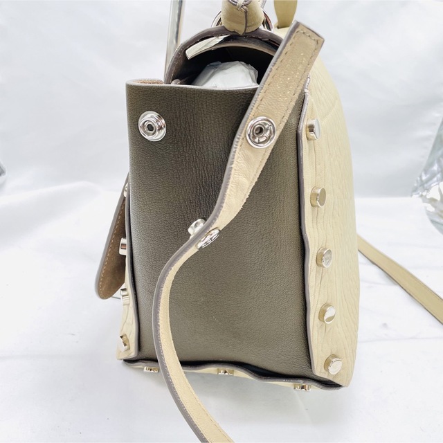 JIMMY CHOO ジミーチュウ ロケット 2way ショルダーバッグ レザー 大