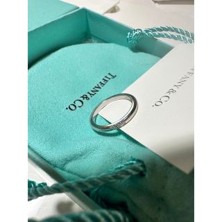 ティファニー(Tiffany & Co.)の(専用)TIFFANY & Co. プラチナリング pt950 7.5号(リング(指輪))