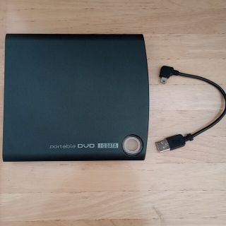 アイオーデータ(IODATA)のバスパワー対応 ポータブルDVDドライブ　DVRP-U8SLEBK(PC周辺機器)