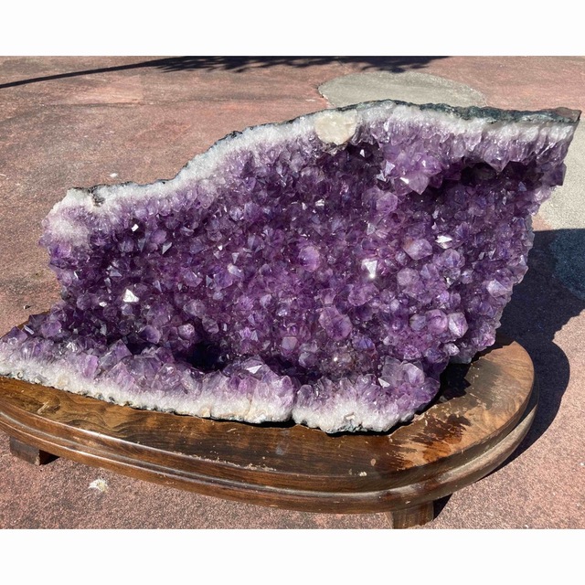 紫水晶 約12キロ台座付き アメジストドーム | hartwellspremium.com
