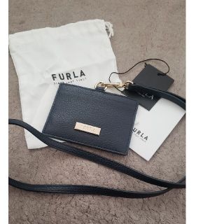 フルラ(Furla)の訳あり タグ付き フルラ パスケース ネイビー(パスケース/IDカードホルダー)