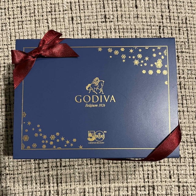 GODIVA(ゴディバ)のGODIVA 50周年　チョコレート　空箱 その他のその他(その他)の商品写真