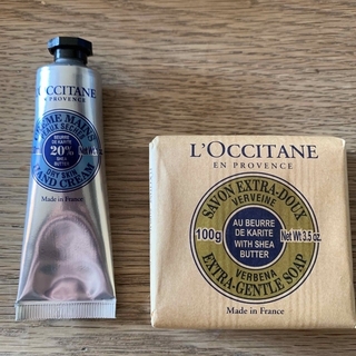 ロクシタン(L'OCCITANE)の【ご成約済み】ロクシタン　化粧石鹸＆ハンドクリーム(ハンドクリーム)