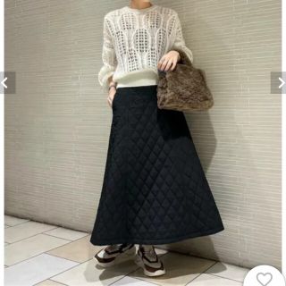 ユナイテッドアローズ(UNITED ARROWS)の✨美品✨ユナイテッドアローズ✨キルティングスカート(ひざ丈スカート)