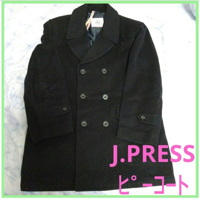 ☀️J.PRESS ピーコート New Wool 100% - ピーコート