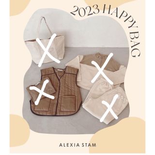 アリシアスタン(ALEXIA STAM)のアリシアスタン　ハッピーバッグ　ALEXIASTAM キルティングベストのみ(ダウンベスト)