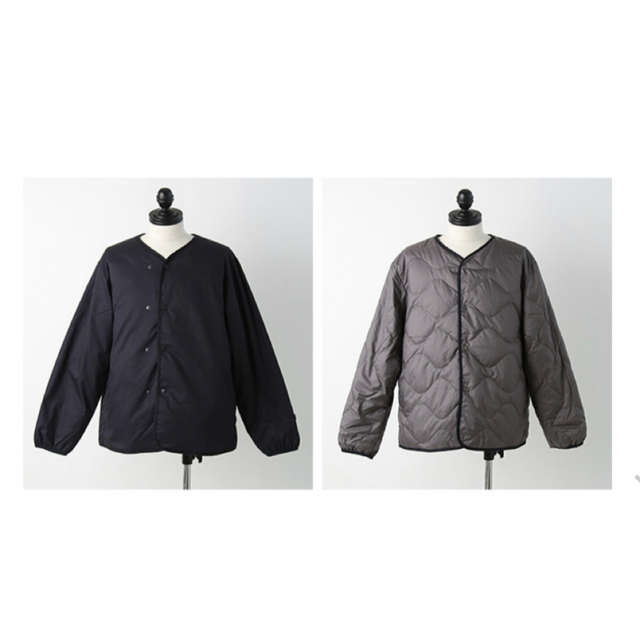 最終セール nanamica reversible down cardigan - ダウンジャケット