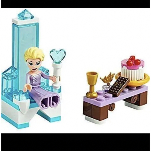 Lego(レゴ)のLEGO  30553 アナと雪の女王2 エルサと女王のイス　Frozen キッズ/ベビー/マタニティのおもちゃ(知育玩具)の商品写真