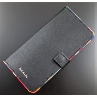 ポールスミス(Paul Smith)の☆大人気☆新品☆箱付 ポールスミス 人気マルチ スマホケース ブラック☆(モバイルケース/カバー)