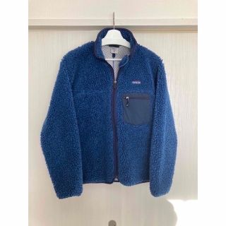 パタゴニア(patagonia)の【ナポリタン様専用】パタゴニア  クラシックレトロカーディガン　ネイビーブルー　(ブルゾン)