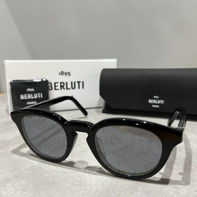 新品 BERLUTI ベルルッティ BL40001U 01C メガネ サングラス 19900円