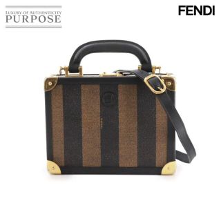 FENDI - フェンディ FENDI ペカン トランク型 2way ハンド ショルダー