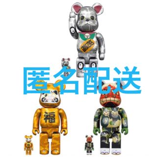 メディコムトイ(MEDICOM TOY)のBE@RBRICK BAPE 招き猫/達磨/獅子舞 100%&400% 6PCS(その他)