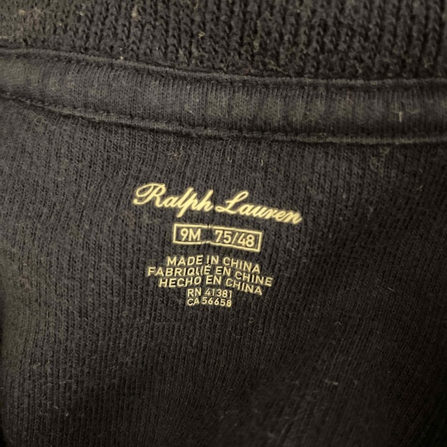 Ralph Lauren(ラルフローレン)の中古美品　ラルフローレンロンパース キッズ/ベビー/マタニティのベビー服(~85cm)(ロンパース)の商品写真