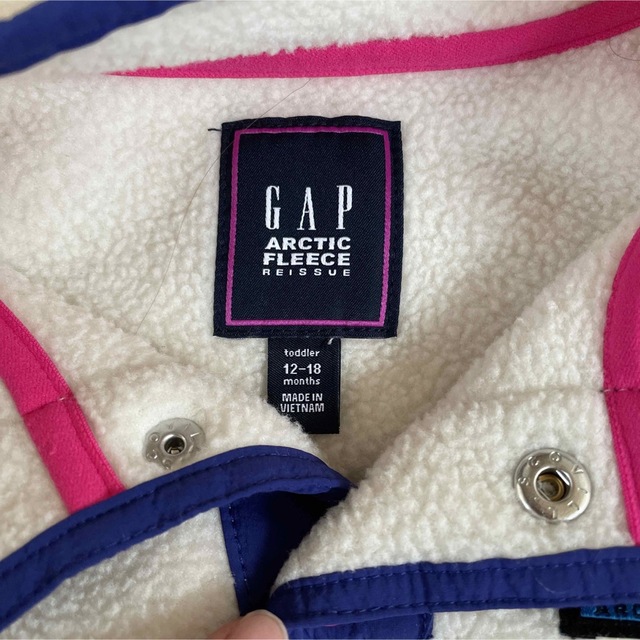 GAP(ギャップ)のbabyGap unisex フリースアウター 80センチ キッズ/ベビー/マタニティのベビー服(~85cm)(ジャケット/コート)の商品写真