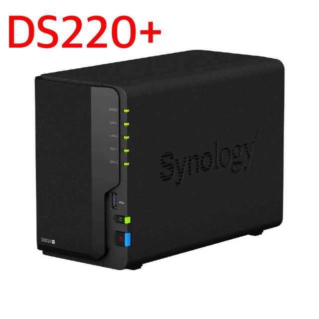 Synology NAS DS220+ ストレージ無　パーソナルクラウドPC周辺機器