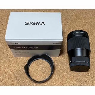 シグマ(SIGMA)のCanon用 シグマ 単焦点レンズ SIGMA 16mm F1.4 DC DN(レンズ(単焦点))