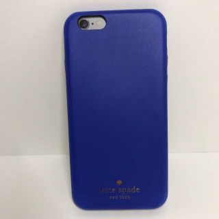 ケイトスペードニューヨーク(kate spade new york)のiphone6/6s ☆kate spade☆ レザー ブルー 青(iPhoneケース)