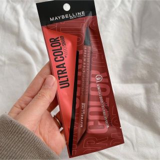 メイベリン(MAYBELLINE)の【新品未開封】メイビリン ウルトラカラー アイライナーBR-3ピーチブラウン(アイライナー)