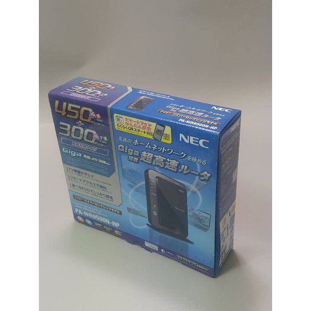 ワイヤレスブロードバンドルータ　NEC PA-WR9500N-HP スマホ/家電/カメラのPC/タブレット(PC周辺機器)の商品写真