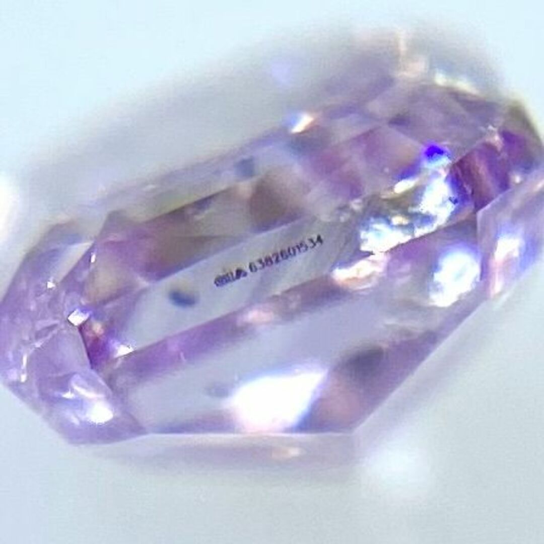 FANCY INTENSE PINK PURPLE 0.582ct RCT レディースのアクセサリー(その他)の商品写真