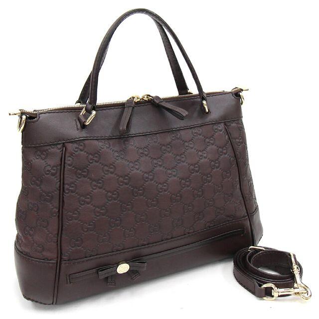 偉大な Gucci - グッチ 2WAYハンドバッグ メイフィア グッチシマ