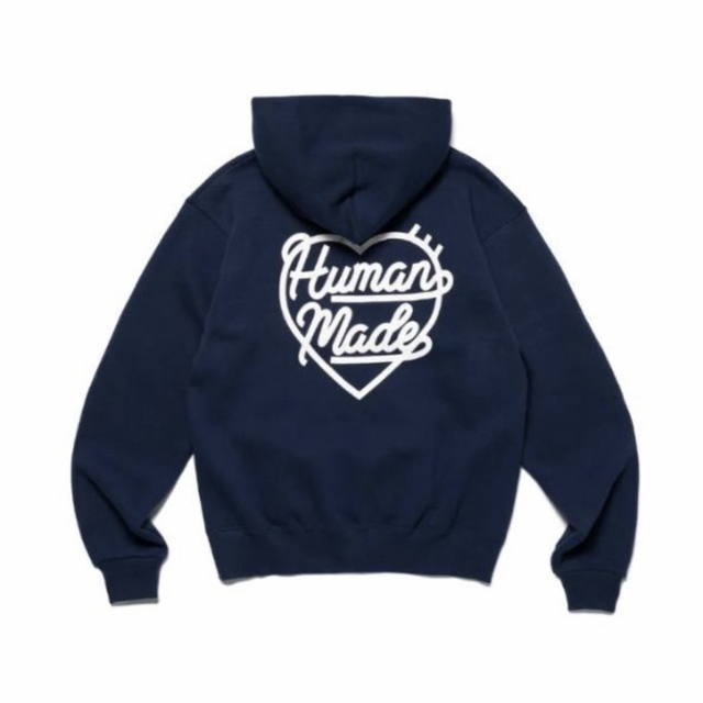 HUMAN MADE HEART ZIP-UP SWEAT HOODIE L トップス HUMAN MADE HEART ZIP-UP SWEAT HOODIE L トップス