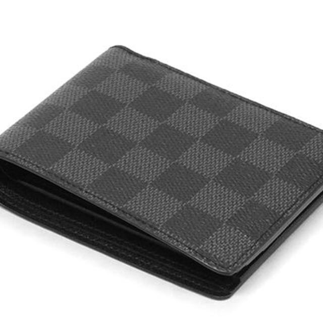 極美品★ルイヴィトン 二つ折り財布 ダミエ・グラフィット 3D J5733