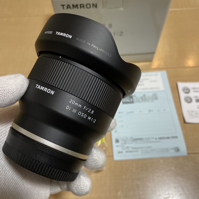 タムロンtamron 20mm F/2.8 Di III OSD M1:2