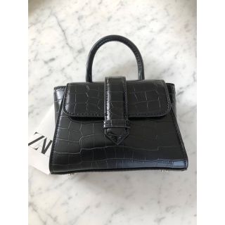 ザラ(ZARA)の新品♡クロコダイル風♡ZARA♡2WAYバッグ(ハンドバッグ)