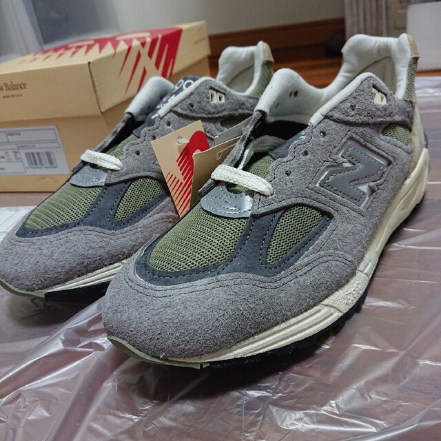 スニーカーnew balance M990 TD2 ニューバランス US8 26 グレー