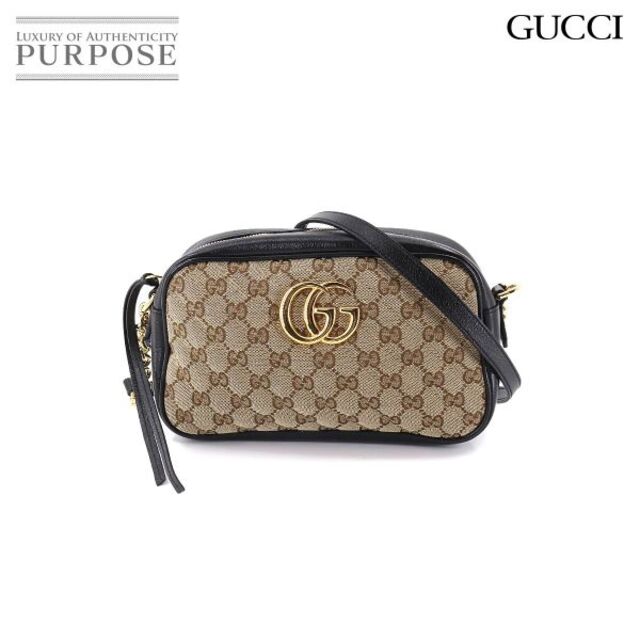 割引価格 Gucci 90176478 VLP 447632 ブラック ベージュ レザー GG