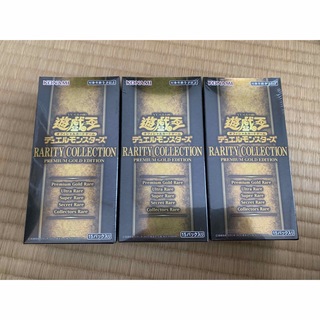 コナミ(KONAMI)の遊戯王　レアリティコレクション　プレミアム　ゴールド　エディション　3BOX(Box/デッキ/パック)