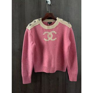 シャネル ニット/セーター(レディース)(ピンク/桃色系)の通販 100点