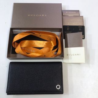 ブルガリ(BVLGARI)の美品 BVLGARI 283810 レザー長財布(長財布)