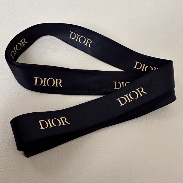 Dior リボン インテリア/住まい/日用品のオフィス用品(ラッピング/包装)の商品写真