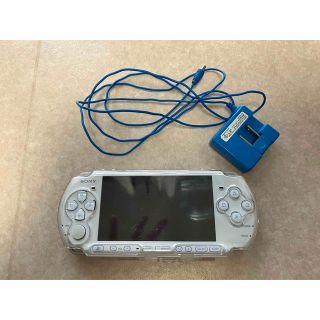 ソニー(SONY)のpsp3000本体　白(携帯用ゲーム機本体)