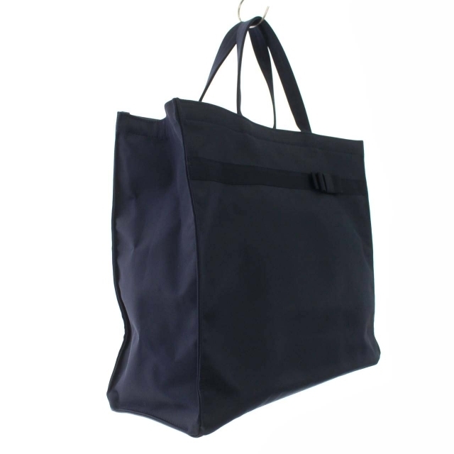 familiar(ファミリア)のファミリア Familiar トートバッグ ナイロン リボン 鞄 紺 ネイビー レディースのバッグ(トートバッグ)の商品写真