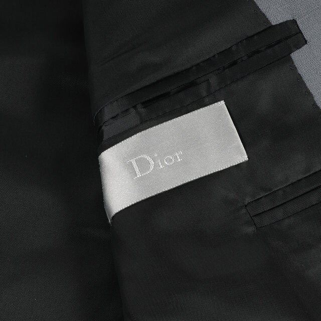 超激安 Dior homme ディオール オム スーツ ブラック 44 中古 