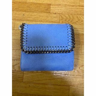 STELLA McCARTNEY　ステラマッカートニー　折り財布　水色　箱付き