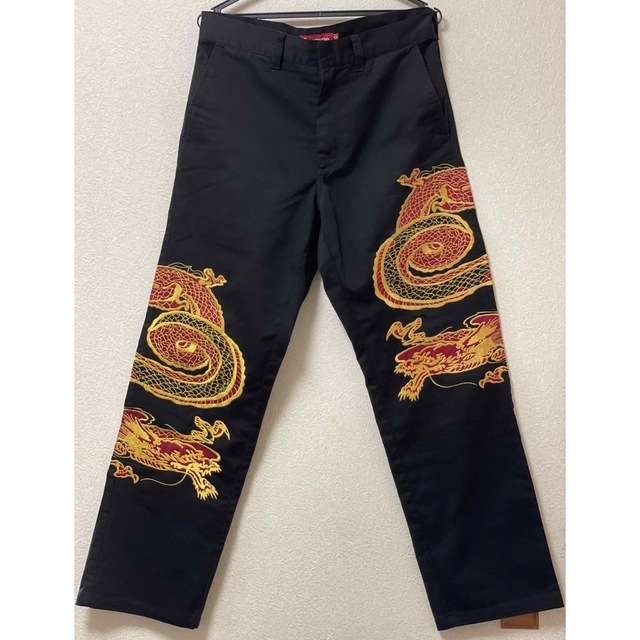 着用1回 Supreme Dragon Work Pant