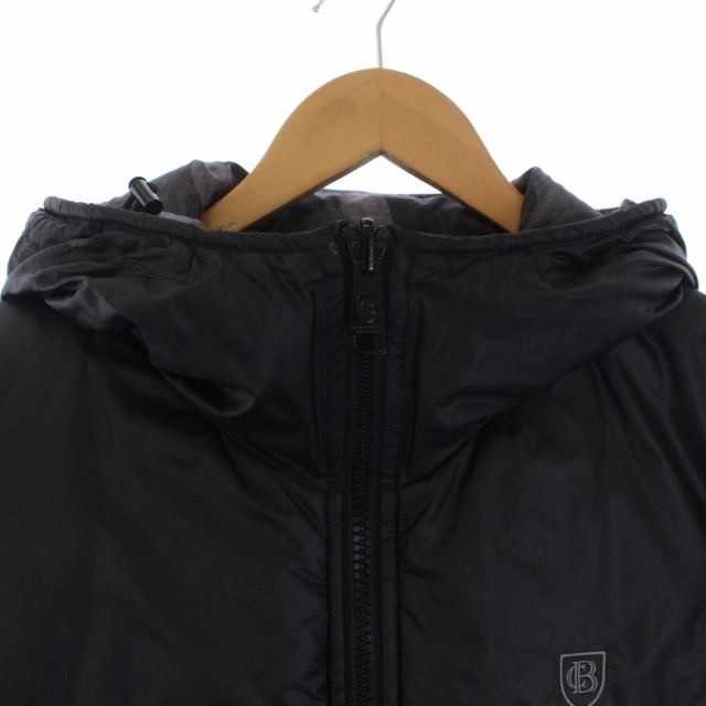 BLACK LABEL CRESTBRIDGE(ブラックレーベルクレストブリッジ)のBLACK LABEL CRESTBRIDGE ダウンジャケット L 黒 グレー メンズのジャケット/アウター(ダウンジャケット)の商品写真