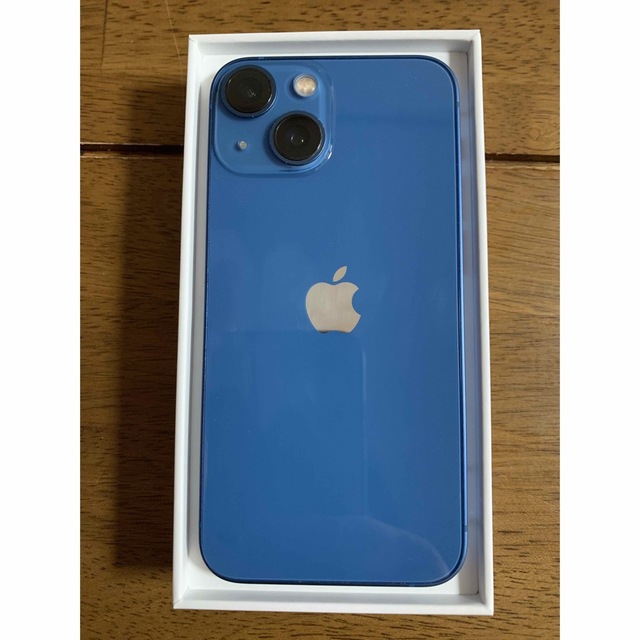 Apple - iPhone 13mini 128GB ブルー SIMフリー【美品】