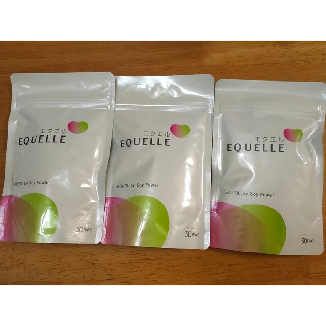 大塚製薬 EQUELLE エクエル パウチタイプ 120粒 30日分×3パック