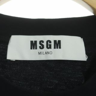 MSGM - エムエスジーエム プリント Tシャツ カットソー 猫 ネコ クルー