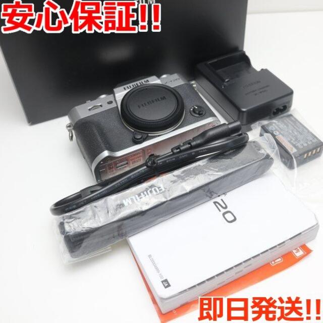 激安店舗 FUJIFILM 美品 - 富士フイルム X-T20 シルバー ボディ ミラー